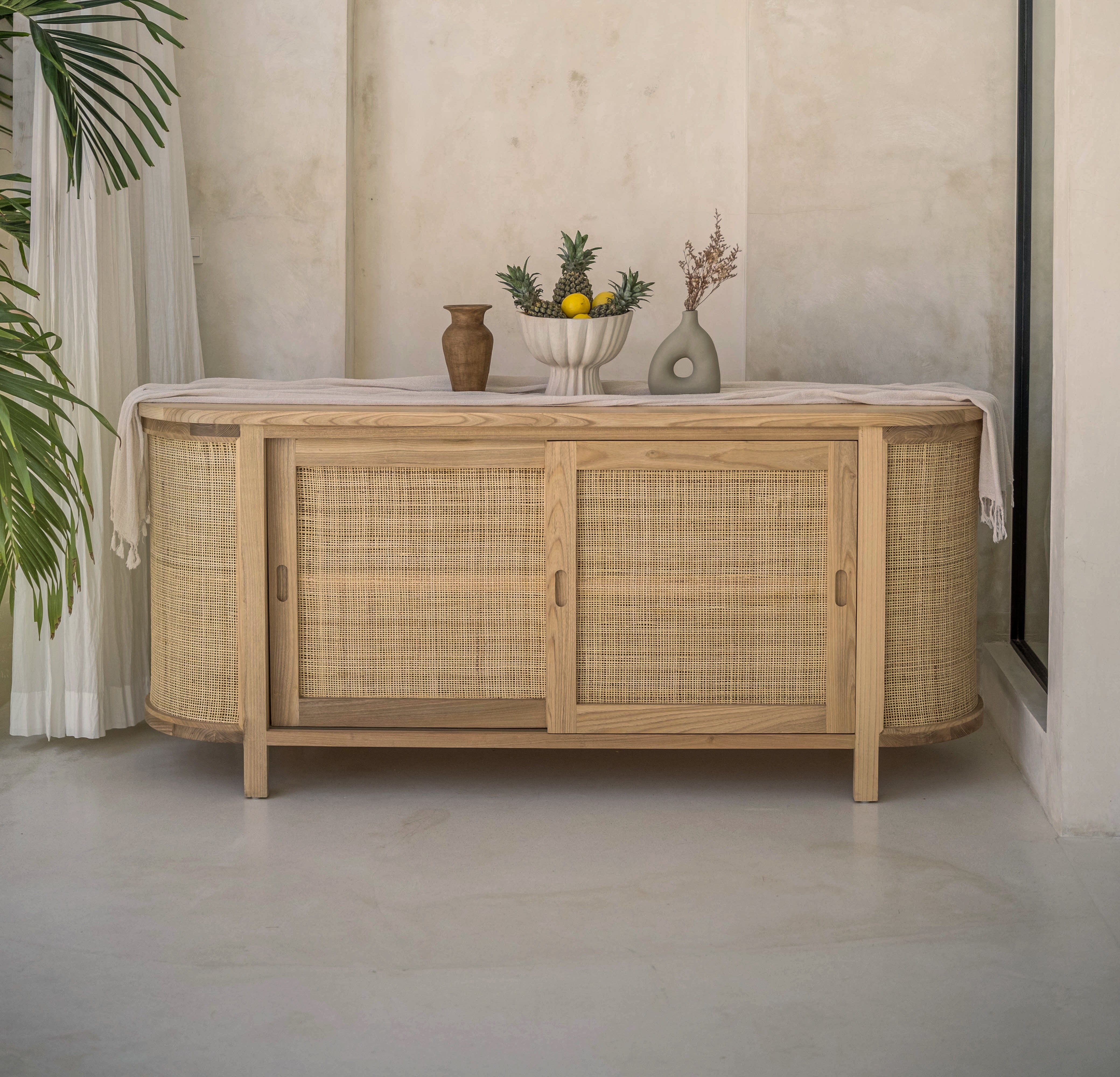 Wooden sideboard