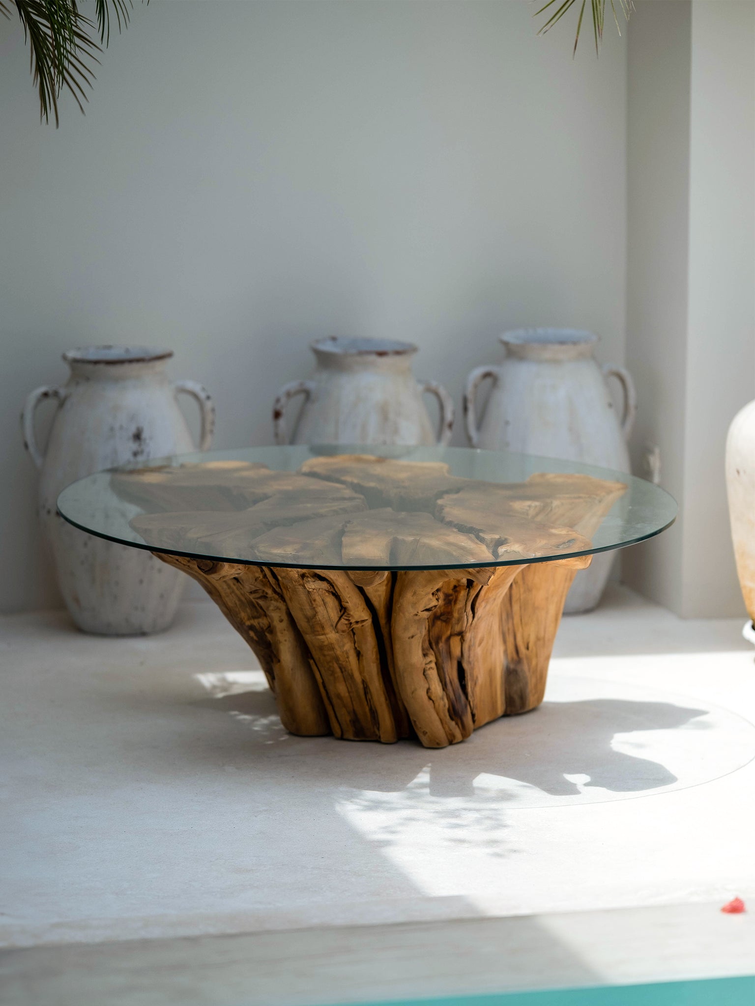 Asri Tree Trunk Coffee Table - The Bali Concept