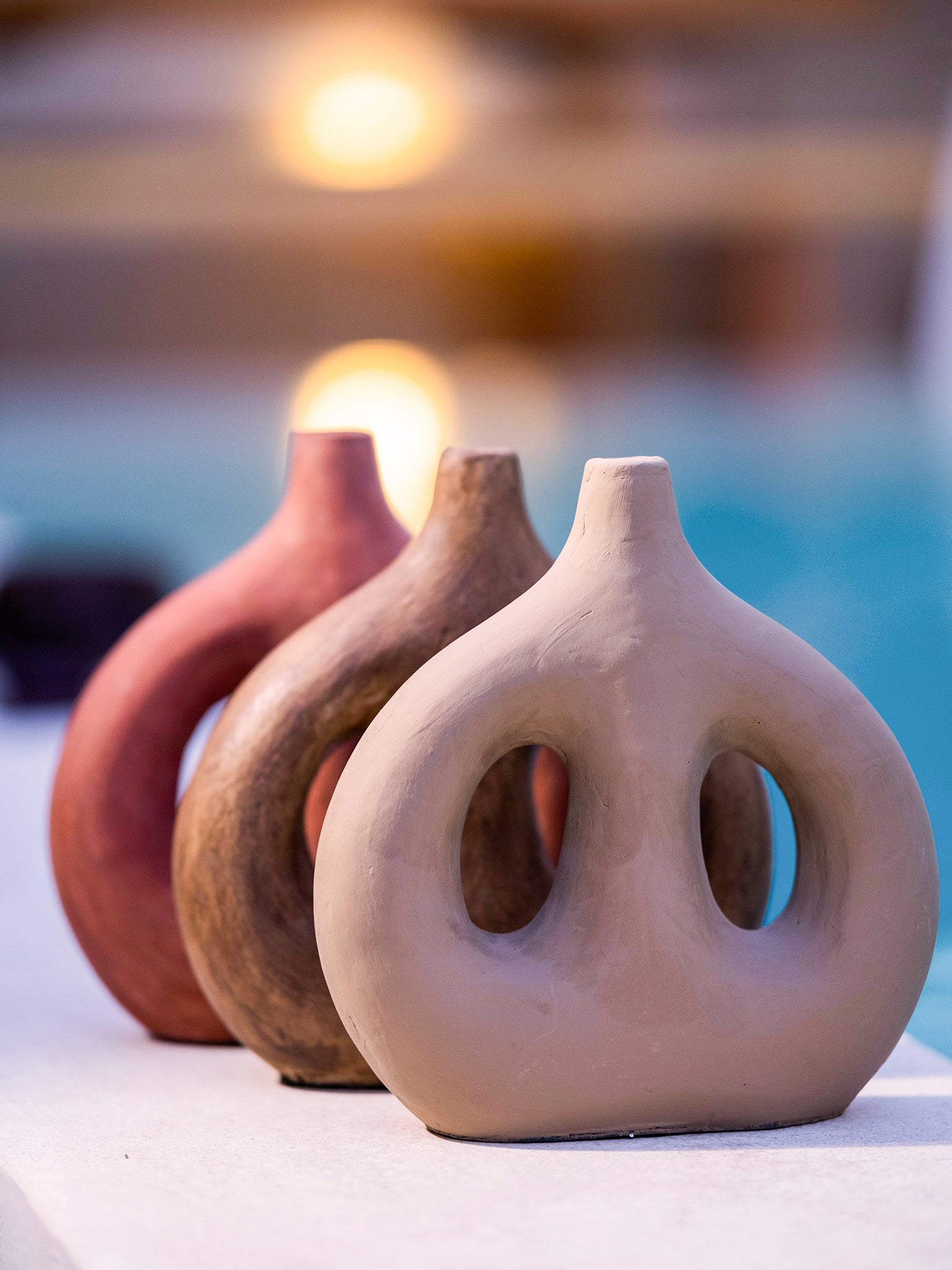 Gili Ceramic Decorative Vase - The Bali Concept