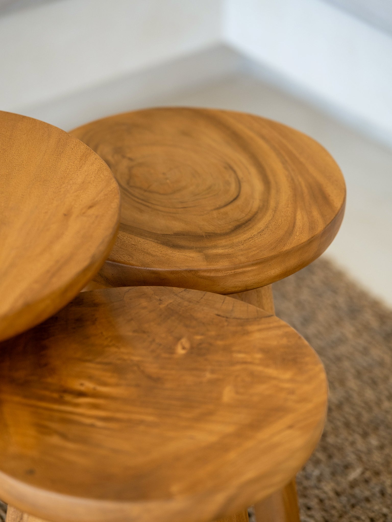 Suka Round Coffee Table - The Bali Concept