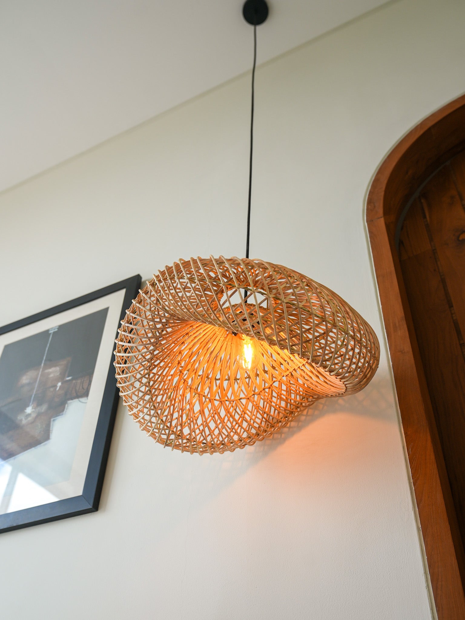 Surya Wilted Rattan Lamp Shade - The Bali Concept